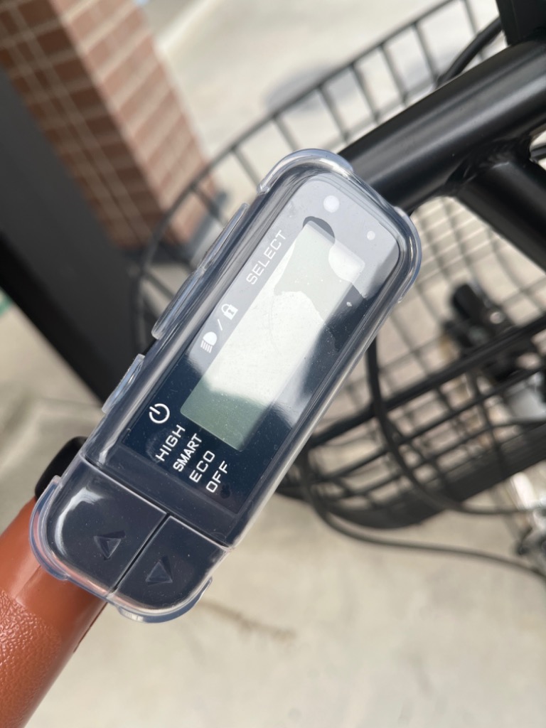 カッツページ 電動アシスト自転車シリコンスイッチカバー ヤマハ用クリア