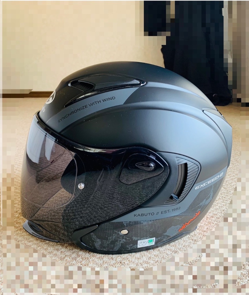 OGK Kabuto EXCEED-2 DUNE XLサイズ（61-62cm） フラットブラック