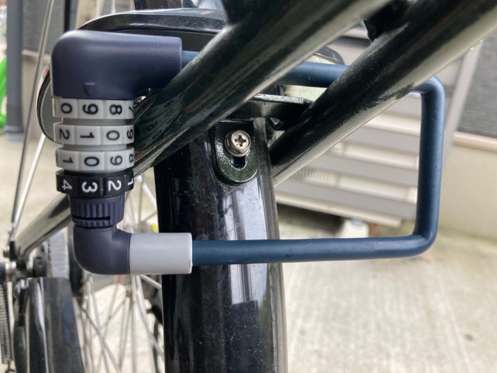 FINO 電動アシスト自転車バッテリー専用ロック ダイヤルタイプ