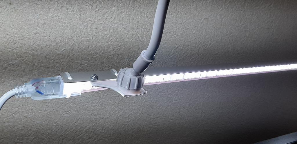 LEDテープライト コンセントプラグ付き 100V 50CM 配線工事不要 LEDテープライト コンセントプラグ付き 100V 50CM 配線工事不要