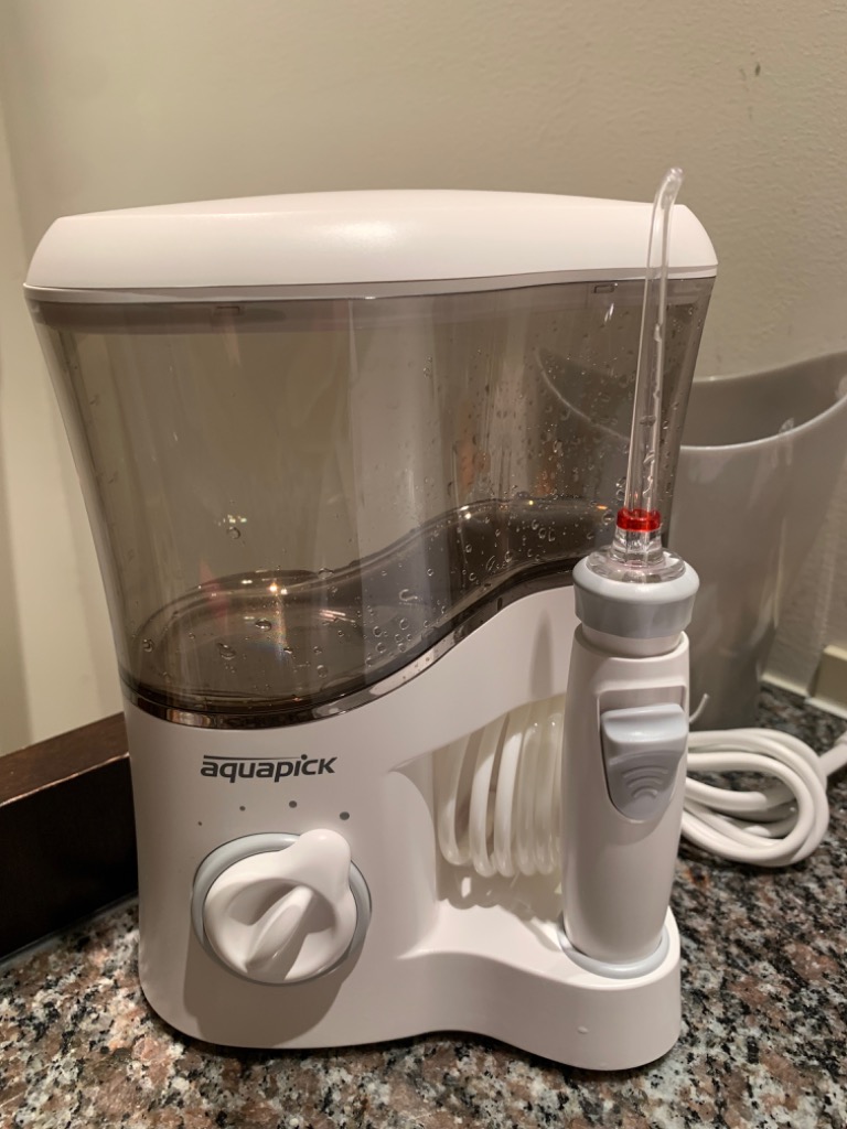 aquapick 口腔洗浄器 + 電動歯ブラシセット 変換コンセント付き 
