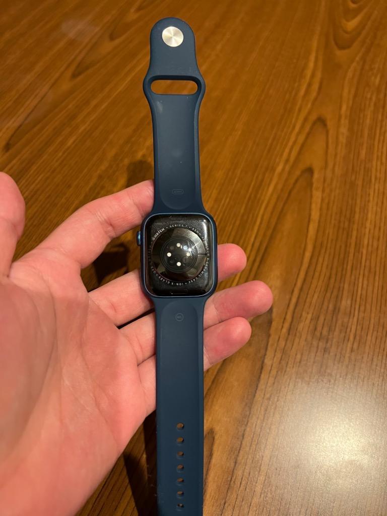 Apple Watch - 純正バンドセット APPLE WATCH 7 GPSモデル MKN83J/A Apple Apple Watch Series 7 GPSモデル 45mm MKN83J/A [アビス
