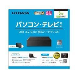 I-O DATA HDCX-UTL6K [HDCX-UTLシリーズ 6TB] HDD、ハードディスク