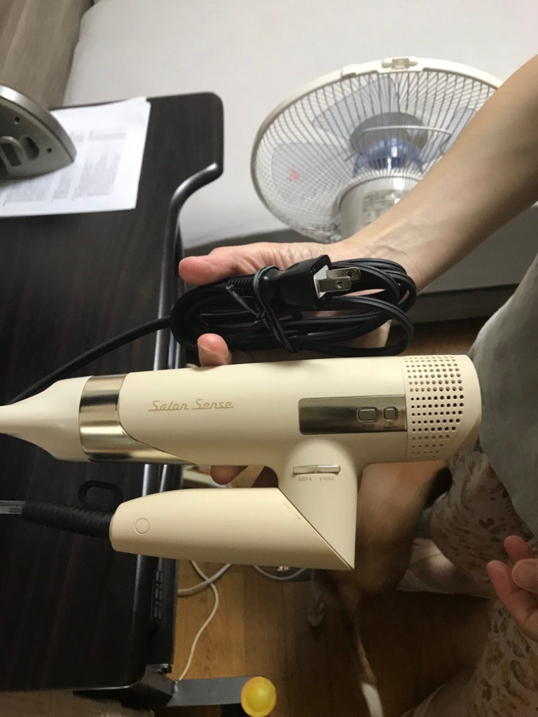 コイズミSalon Sense KHD-9970/C ヘアドライヤー アイボリー アウトレット】サロンセンスハイスピードイオンバランスドライヤーKHD