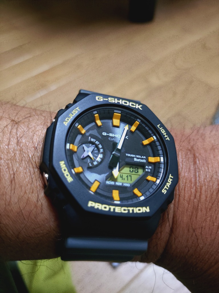 CASIO G-SHOCK Charles Darwin Foundationコラボレーションモデル GA