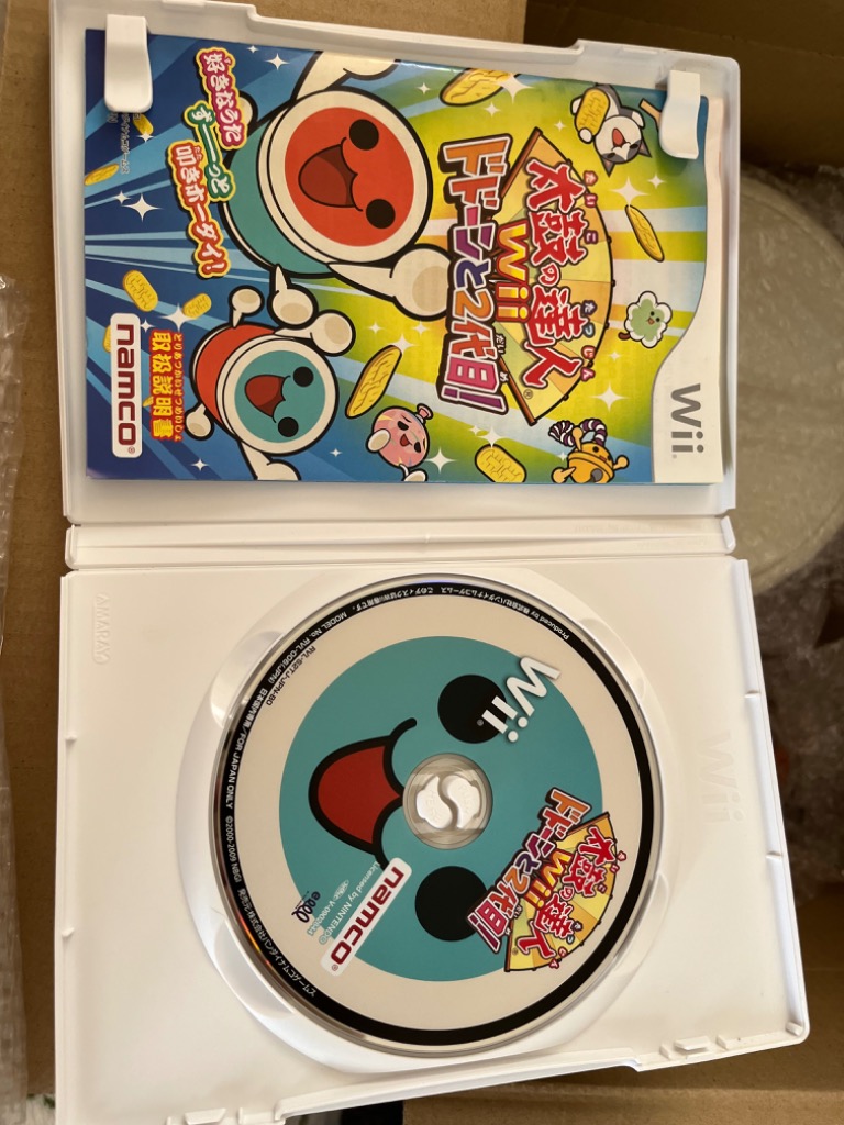 wiiソフト「 太鼓の達人wii ドドーンと2代目！」＋ タタコン
