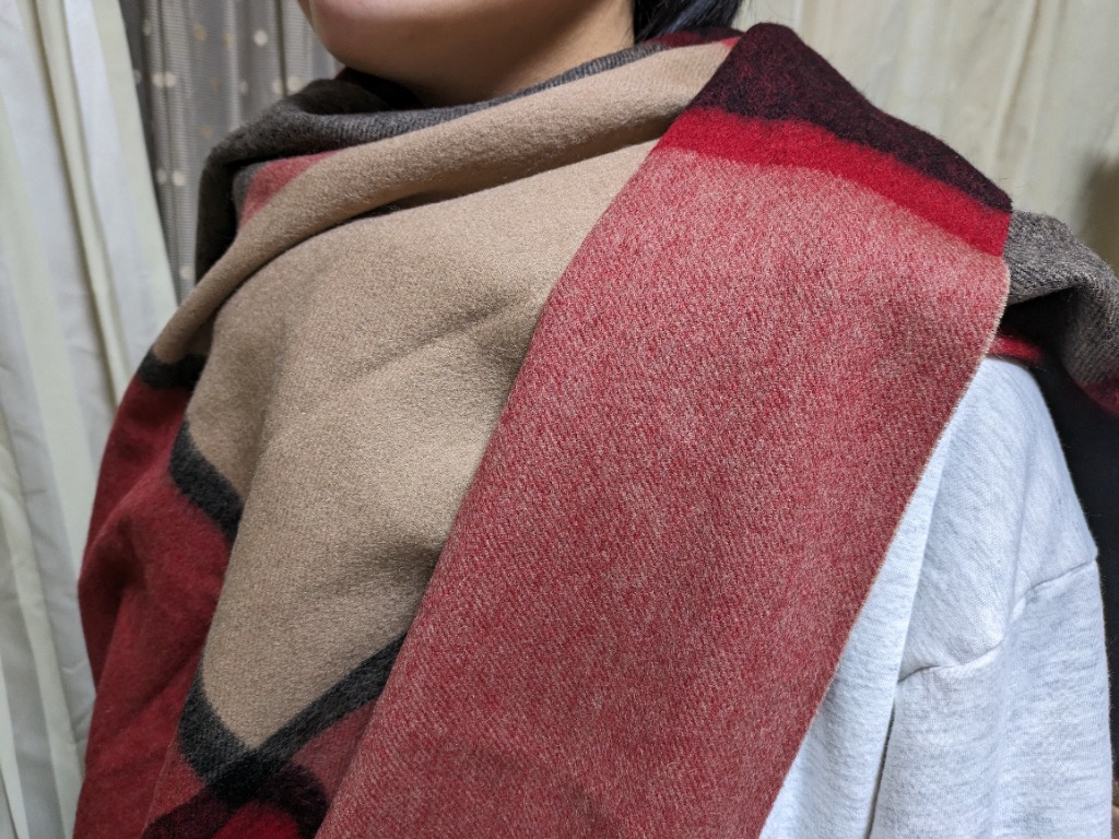 TWEED MILL MILL（ツイードミル） 71×210 ラムウール ニーラグ