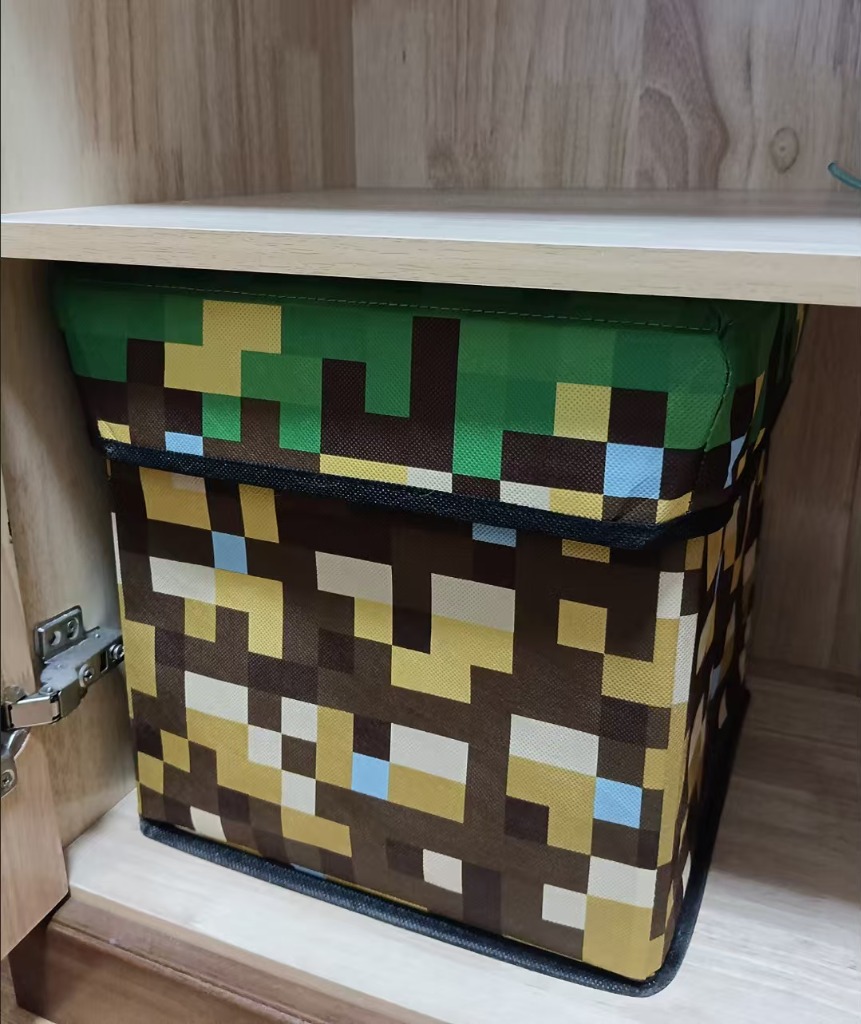 マインクラフト Minecraft 折り畳み 収納ボックス 収納 スツール