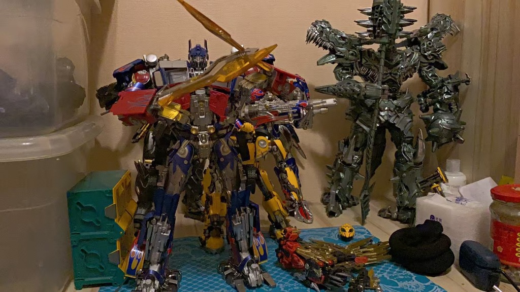 Transformersトランスフォーマーオプティマスプライム合金拡大版