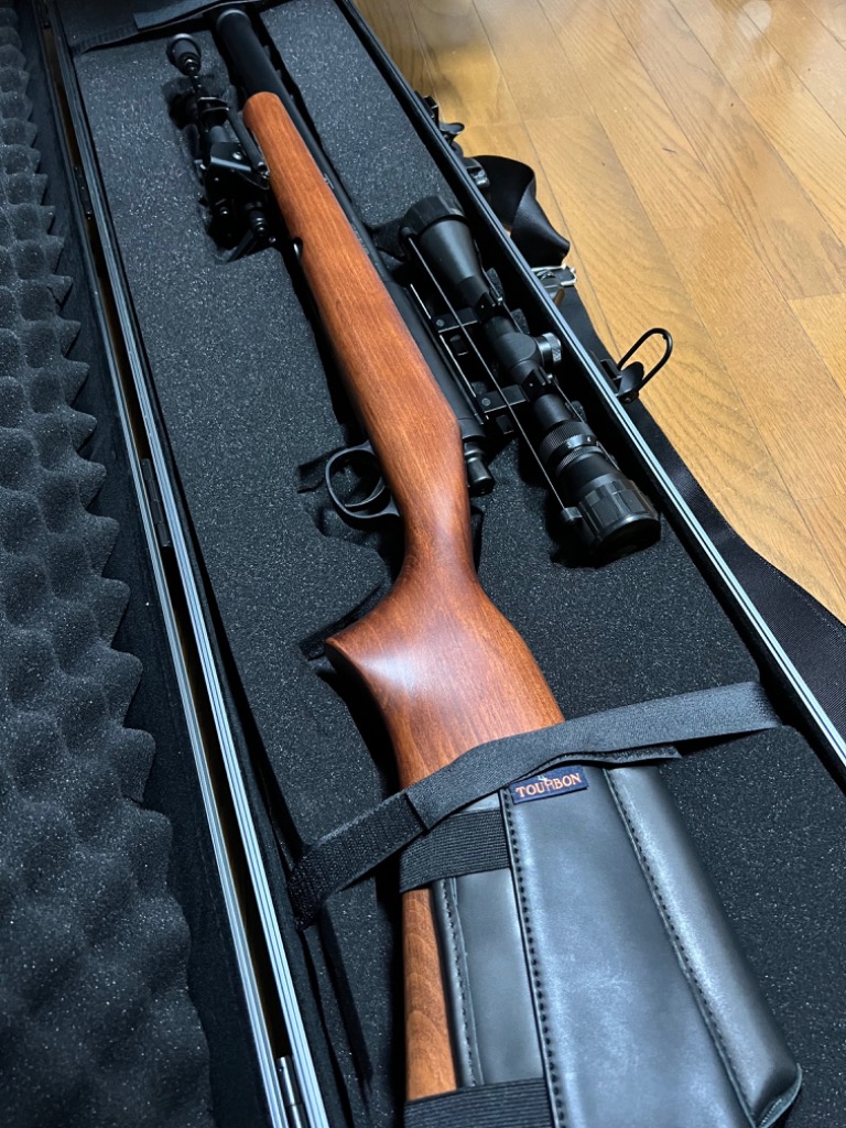 アタッシュ型ガンケース ハードタイプ ショルダー付【120サイズ