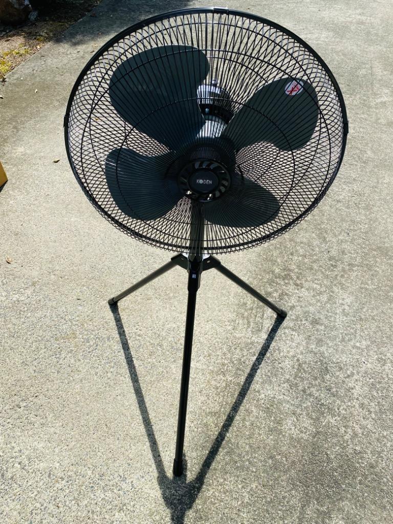 【美品】KODEN 工場扇（CFF452TPA）三脚式 大型扇風機 45cm KODEN 三脚型工場扇 CFF452TPA (樹脂羽根/羽根径45cm/4枚羽根