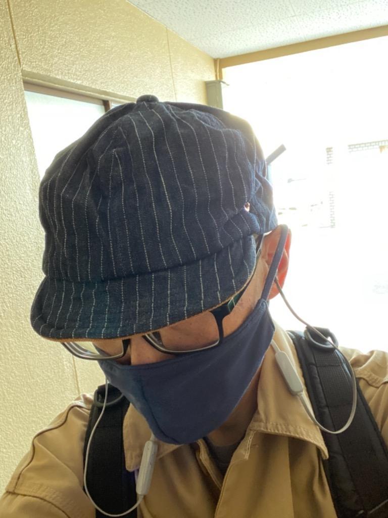 D AND H BASEBALL HONO STRIPE DENIM CAP ストライプデニムキャップ ツバ短 帽子 ワイヤー ハンドメイド  メンズレディース 日本製 送料無料 大きいサイズ :dhc1001st:D AND H ヤフー店 - 通販 - Yahoo!ショッピング