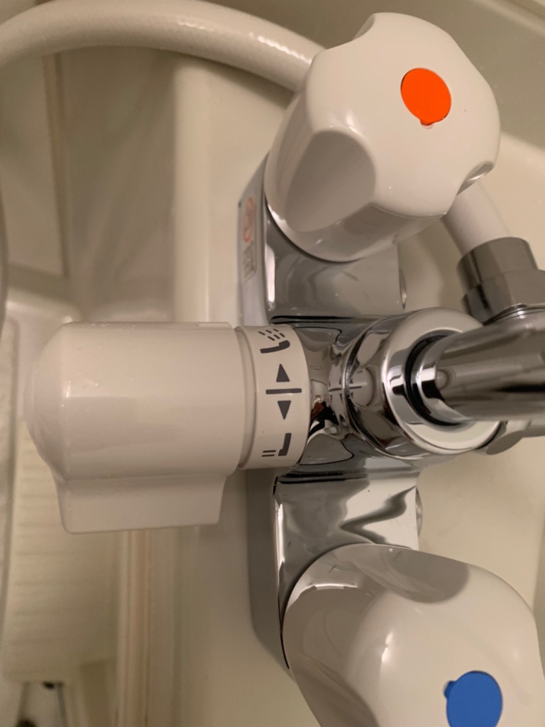 【美品】TOTO 2ハンドルシャワー金具 TMS27型