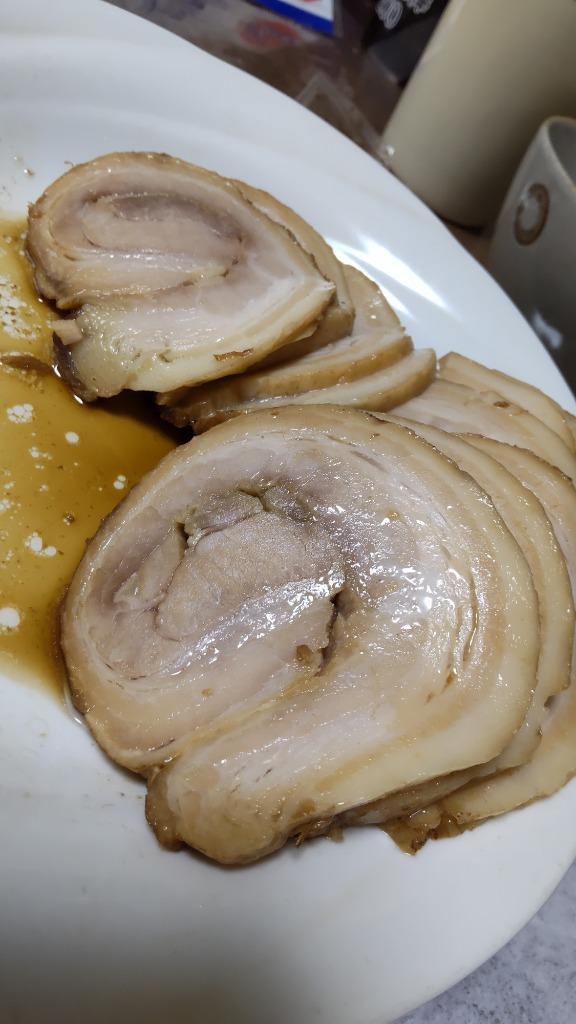 お試し用 とろとろ旨いバラチャーシュー自家製煮込チャーシュー秘伝の醤油ダレで煮込みました 1本入（500ｇ）たれ付 ラーメン焼豚角煮チャーハン  :10000092:そうざい 男しゃく - 通販 - Yahoo!ショッピング