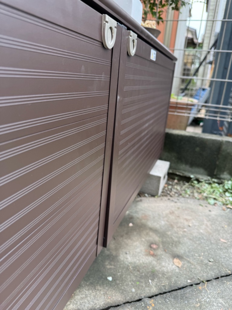 アルミ製ベンチストッカー １４０ｃｍ 屋外収納庫　小型物置 アルミ製ベンチストッカー 140cm 屋外収納庫 小型物置