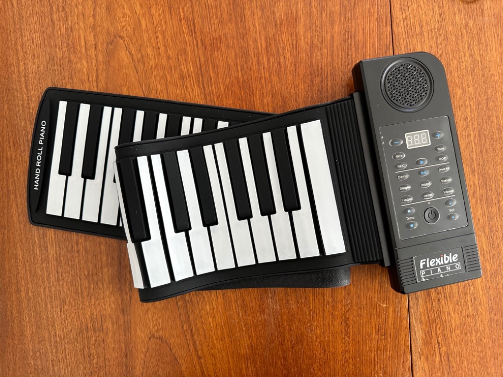 ピアノ 和音対応 61鍵盤 電子ピアノ おもちゃ ロールピアノ