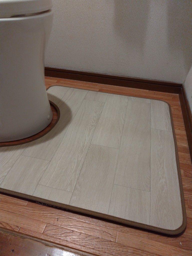 トイレマット 拭ける SB-TM70 足を温める 60×60 ホットカーペット 床暖房 トイレ内 暖房 足元あったか 木目 防水 消臭 電気カーペット  椙山紡織 日本製