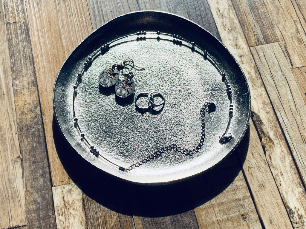 ラウンドトレイ 直径11.5cm 直径15cm アルミニウム シルバー