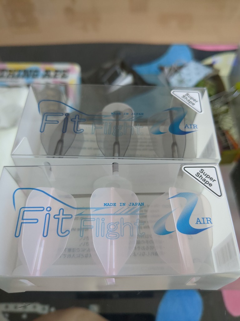【まとめ依頼商品】フィットフライトAIR  3個セット / バレル 2セット Fit Flight AIR 無地 Wシェイプ フィット エアー ダーツ