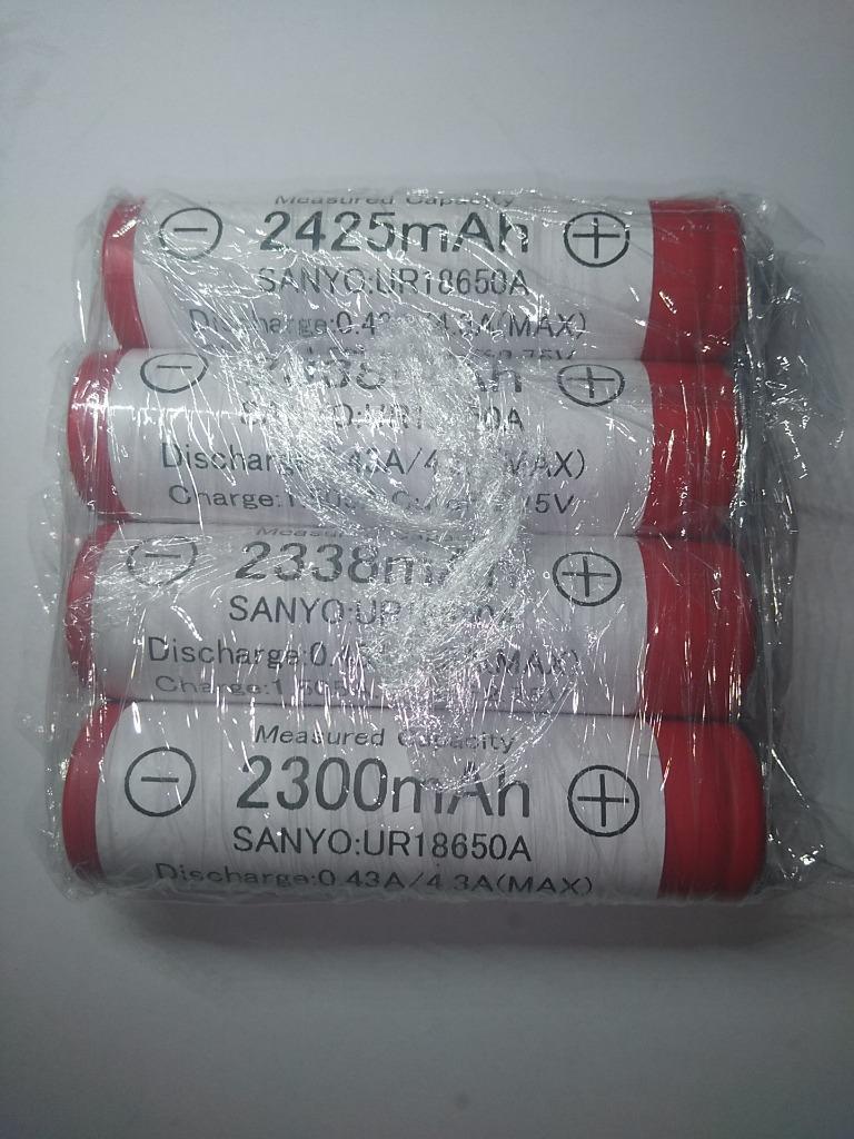 リチウムイオン電池 4本 SANYO製 UR18650A 2250mah :sanyo-18650-4:達磨屋雑貨店pro - 通販 -  Yahoo!ショッピング