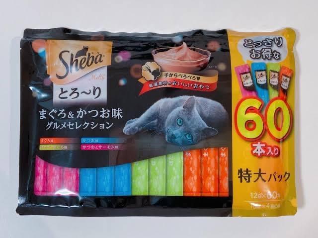 シーバ シーバとろーりメルティ/12g×40本 まぐろ&かつお味