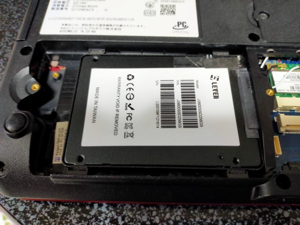 メール便送料無料 LEVEN 内蔵SSD 2.5インチ 3D NAND /SATA3 6Gbps SSD