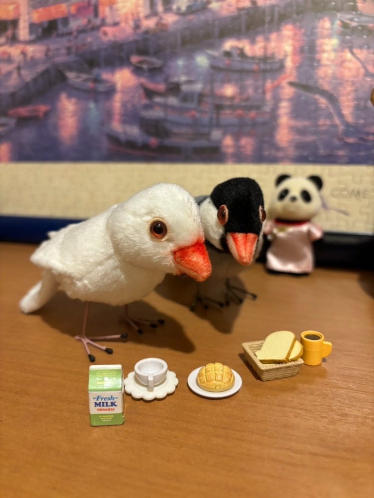 HANSA（ぬいぐるみ） BH7248 ブンチョウ HANSA ぶんちょう 文鳥