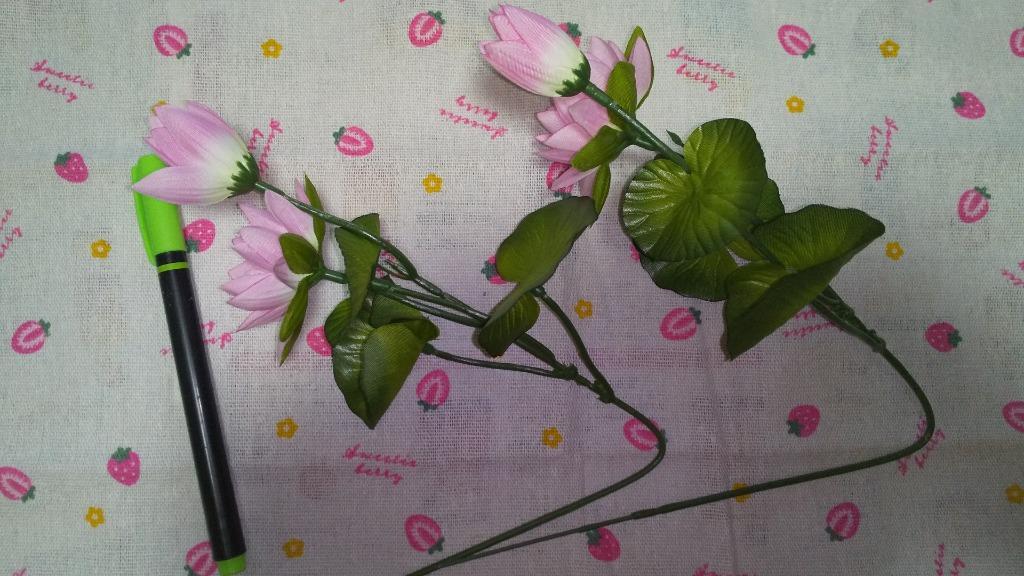 造花 仏花 ミニ蓮 ピンク ハス ミニ 小さい 夏特集 : 手元供養のディア