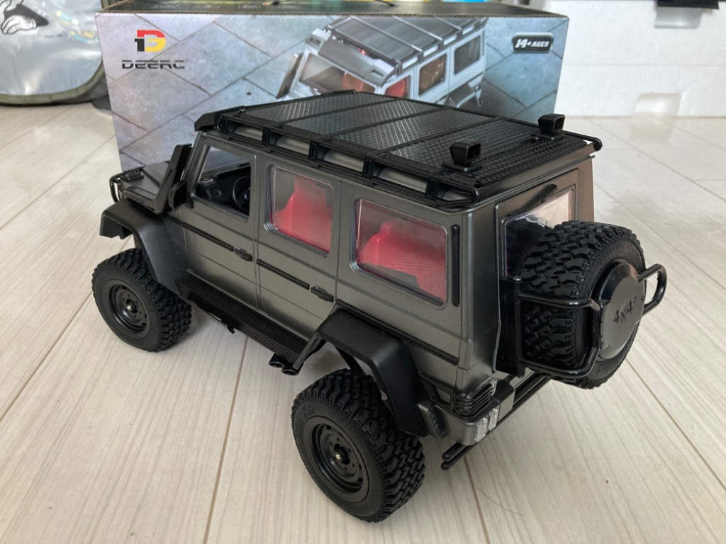 ラジコン ラジコンカー オフロード DEERC クローラー 4WD