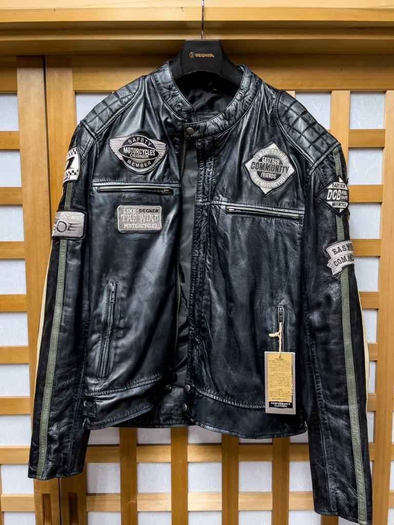 THE DEGNER CLASSIC ライダースジャケット M DEGNER デグナー メンズレザージャケット ライダース