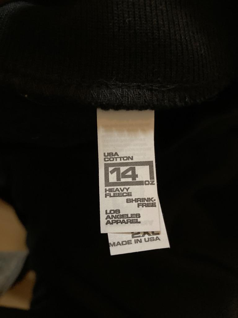 LOS ANGELES APPAREL ロサンゼルスアパレル ロスアパ HF-07 14oz