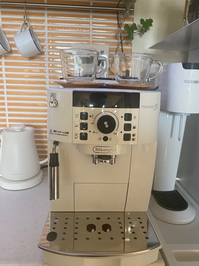 DeLonghi ECAM22112W WHITE デロンギ全自動コーヒーマシン-