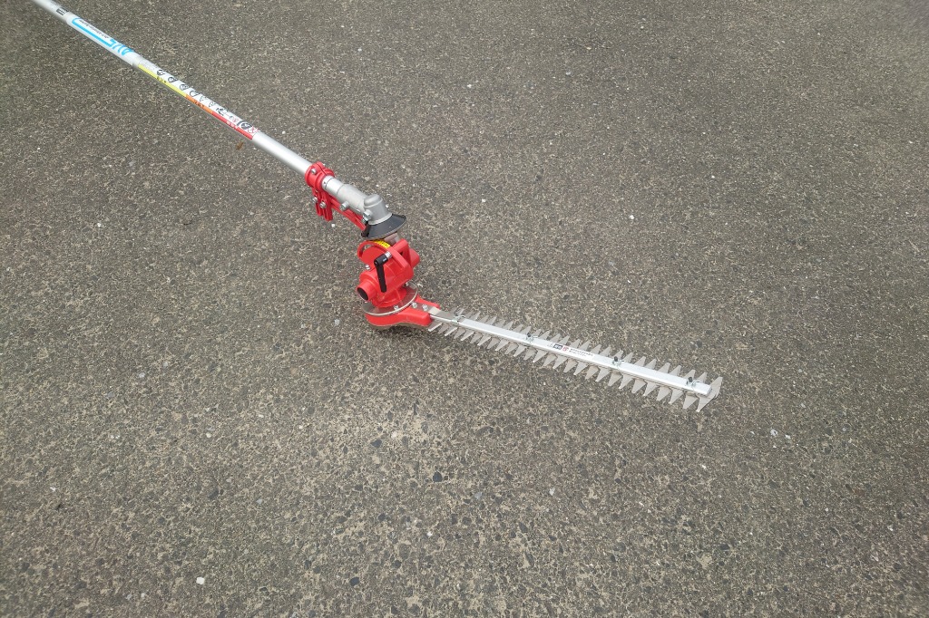 ニシガキ L型バリカン500（刈払機取付用）角度上下左右可変式 N-832