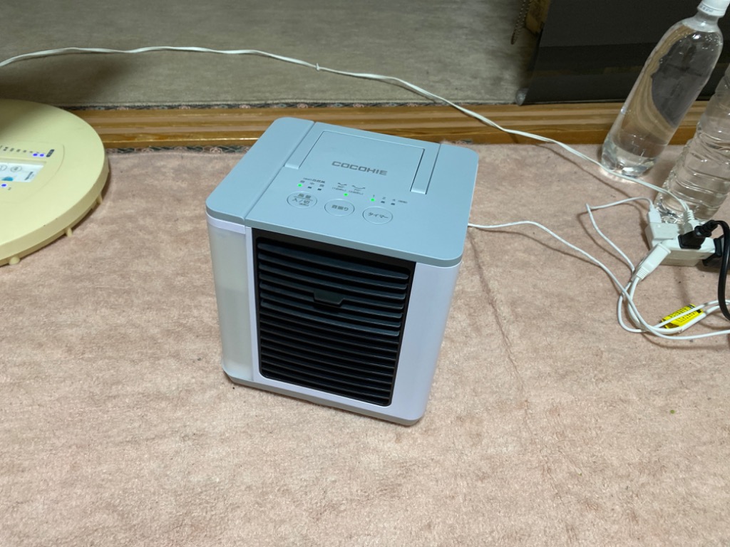 ショップジャパン ここひえ R6 （卓上クーラー） CCH-R6WSW 白
