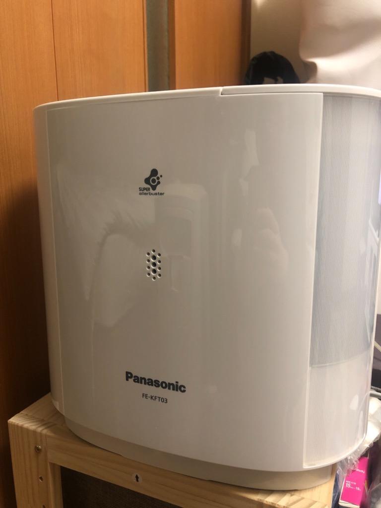 Panasonic パナソニック ヒーターレス気化式加湿機 ホワイト FE-KFT03 