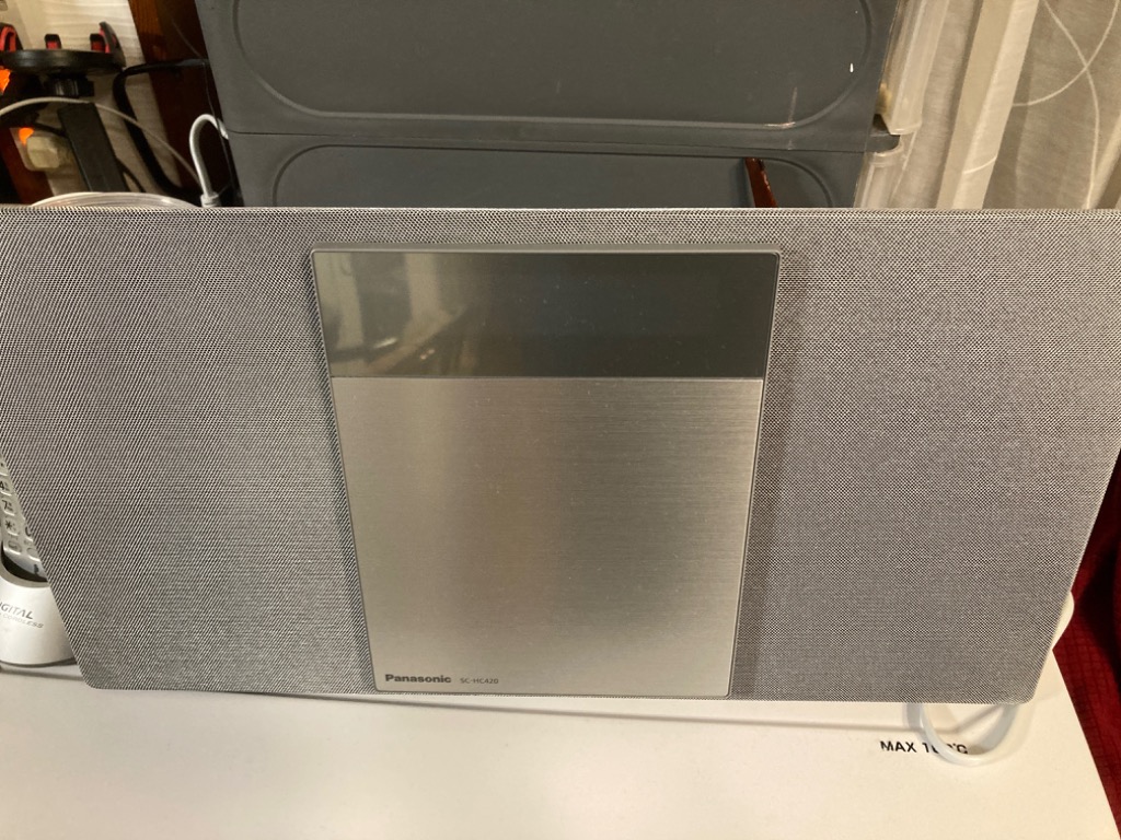 Panasonic パナソニック コンパクトステレオシステム シルバー