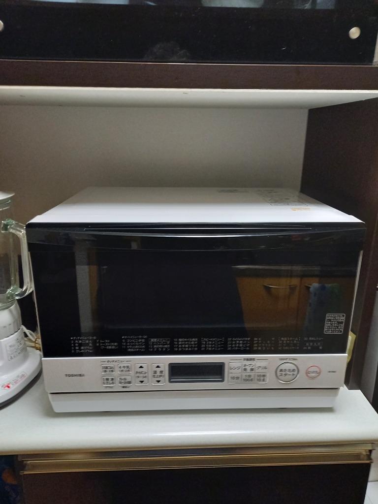 スチームオーブンレンジ 東芝 TOSHIBA 石窯オーブン ER-T60-W グランホワイト 簡易スチームオーブンレンジ 23L