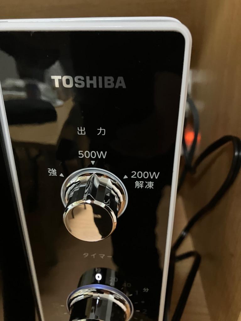 TOSHIBA 東芝 電子レンジ 17L ホワイト ER-WM17-W 〈ERWM17-W