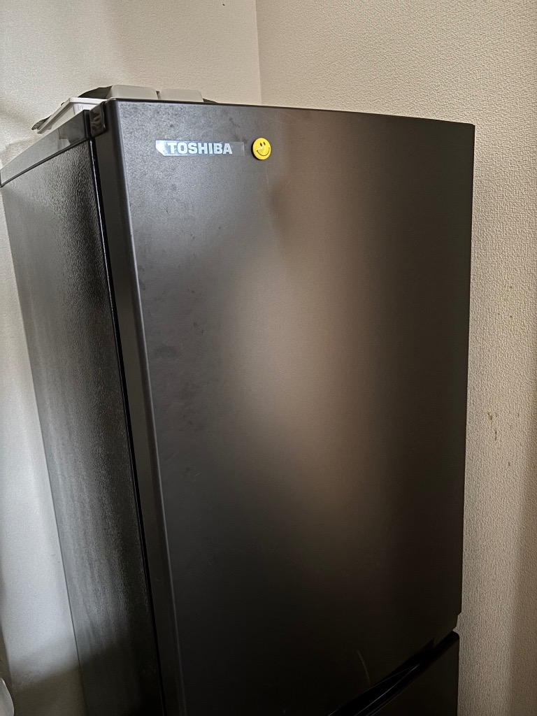 TOSHIBA 東芝 冷蔵庫 GR-W15BS(KT) 2ドア153Lブラック 東芝（TOSHIBA） 2ドア冷蔵庫 BSシリーズ｜GR-W15BS(KT)｜[通販