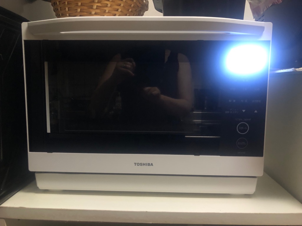 TOSHIBA（東芝） 角皿式スチームオーブンレンジ 石窯ドーム 26L