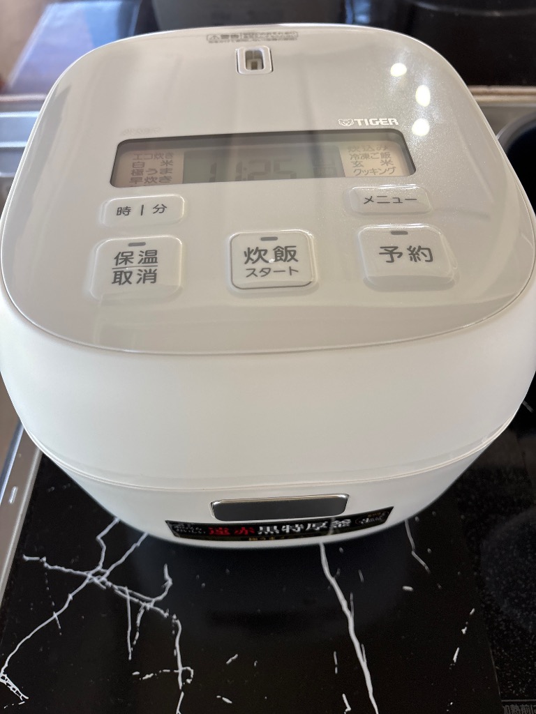 タイガー TIGER マイコンジャー炊飯器 炊きたて 3合炊き マット