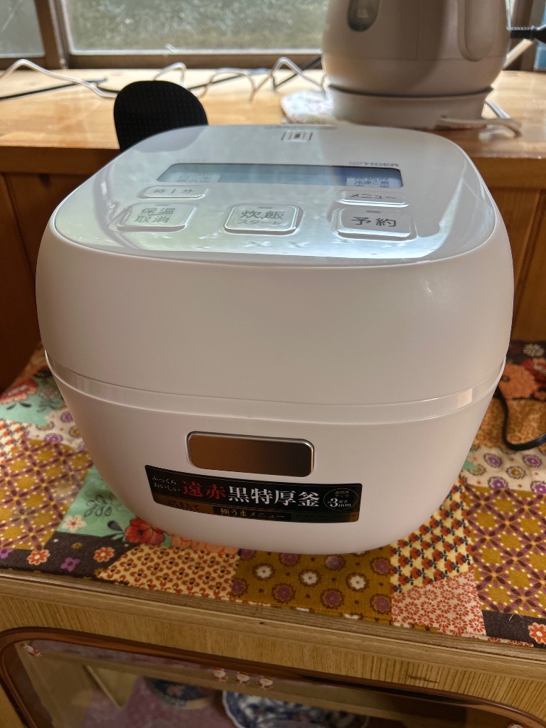 タイガー TIGER マイコンジャー炊飯器 炊きたて 3合炊き マット