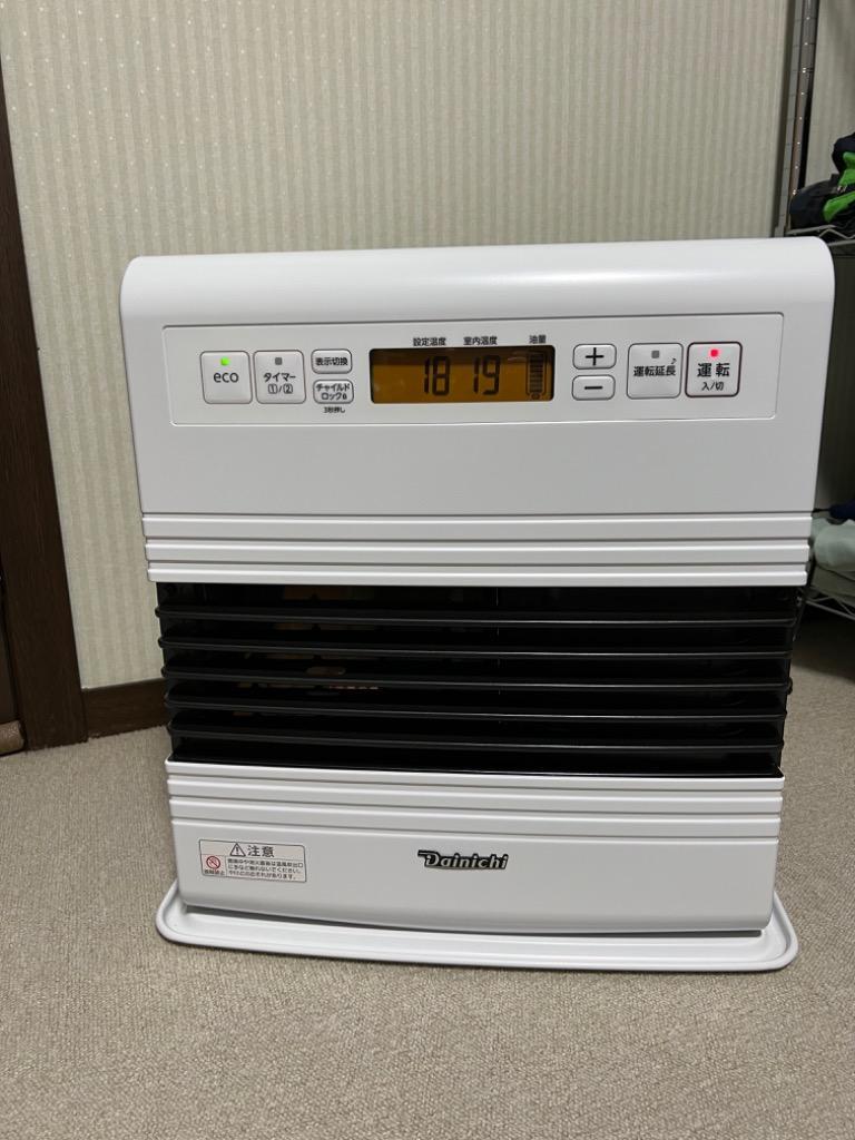 ダイニチ 家庭用石油ファンヒーター FW-3721GR-W（スノーホワイト） ダイニチ ダイニチ工業 Dainichi 家庭用 石油ファンヒーター
