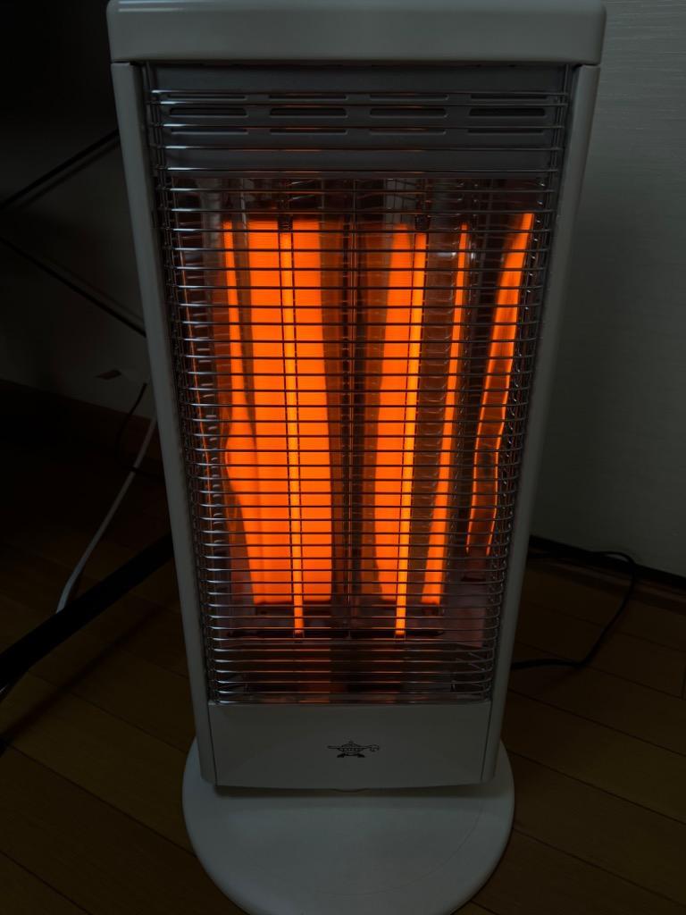 アラジン 遠赤グラファイトヒーター 1000W AEH-G100B-W アラジン Aladdin 遠赤グラファイトヒーター ホワイト AEH-G100B