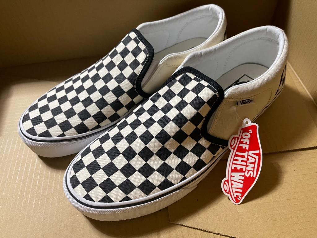 VANS バンズ アッシャー スリッポン メンズ スニーカー チェッカーズ