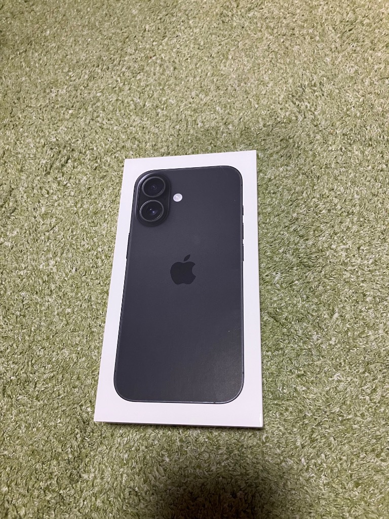 Apple iPhone 16 128GB ブラック iPhone iPhone 16 iPhone本体