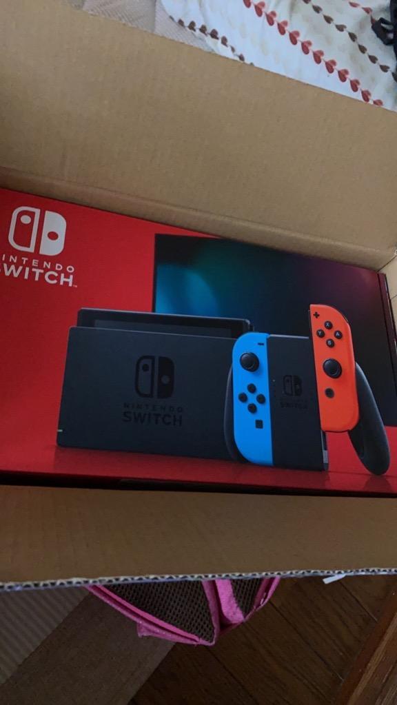 新モデル Nintendo Switch Joy-Con(L) ネオンブルー/(R) ネオンレッド 