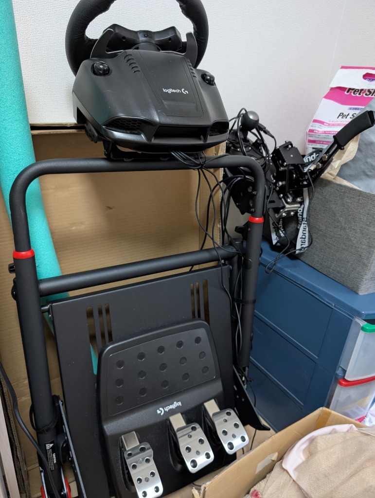 DELE ホイールスタンド ロジクール G29/G923 Moza R5/R3 Fanatec