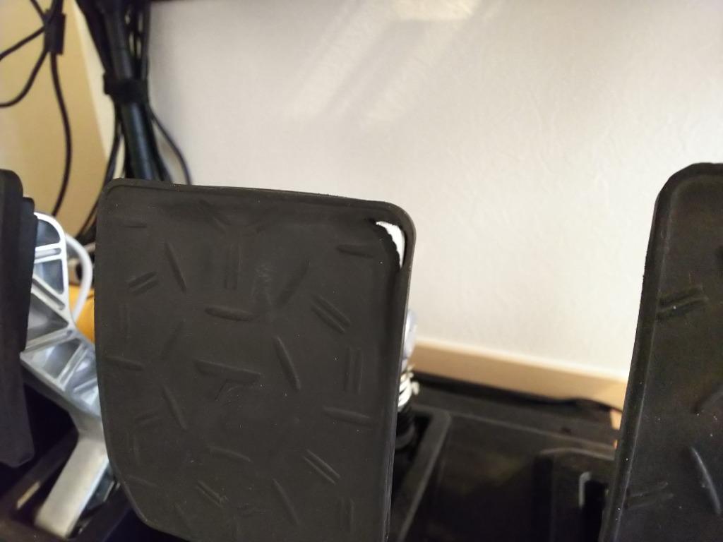 スラストマスター T-LCM Rubber Grip ペダル用カバー T-LCM Rubber Grip