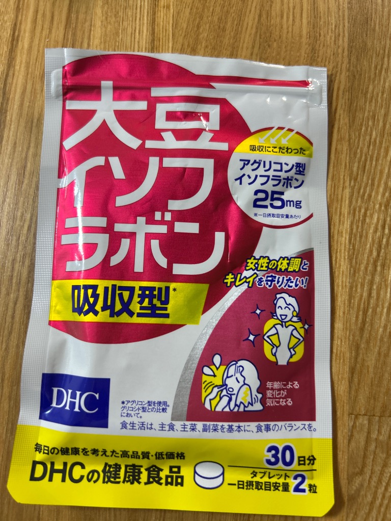 DHC　大豆イソフラボン吸収型30日分×6袋　個数変更可 大豆イソフラボン 吸収型 30日分 |健康食品通販のDHC